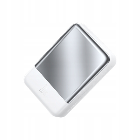 MCDODO POWERBANK BEZPRZEWODOWY 10000MAH 20W INDUKCYJNY + KABEL USB-C DO MAGSAFE IPHONE 12 13 14 15 MINI PLUS PRO MAX BIAŁY