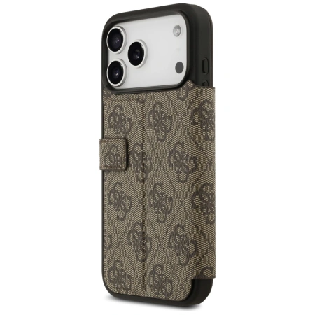 GUESS ETUI BOOK 4G METAL LOGO DO IPHONE 17 PRO MAX POKROWIEC WYSOKA