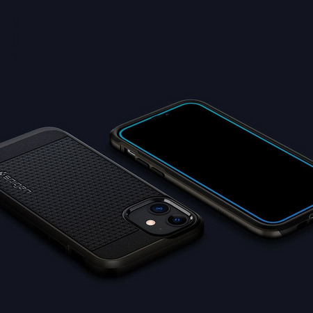 SZKŁO HARTOWANE SPIGEN ALM GLASS FC GALAXY A52 / A52S BLACK