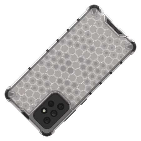HURTEL HONEYCOMB PANCERNE POKROWIEC DO SAMSUNG GALAXY A72 4G Z ŻELOWĄ RAMKĄ
