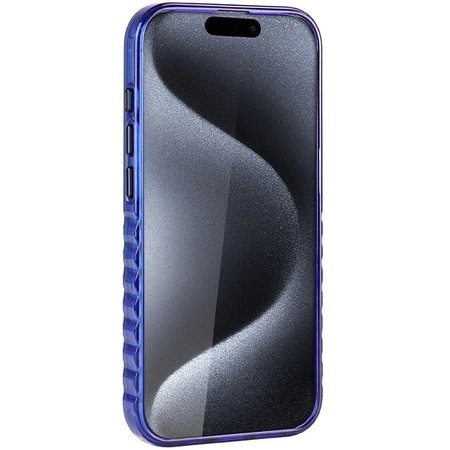Etui Audi IML MagSafe na iPhone 15 Pro Max - niebieskie
