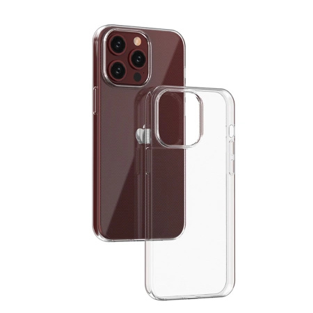 HURTEL ETUI DO IPHONE 15 PRO MAX PRZEZROCZYSTE Z SERII ULTRA CLEAR OCHRONNE