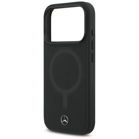 MERCEDES ETUI SKÓRZANE PLAIN SMOOTH LEATHER DO IPHONE 17 PRO