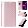 Magnet Strap Case etui do iPhone 12 Pro pokrowiec portfel + mini smycz zawieszka różowy