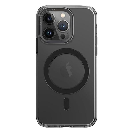 UNIQ etui Calio iPhone 15 Pro 6.1" Magclick Charging szary/smoked grey