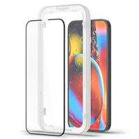 SZKŁO HARTOWANE SPIGEN ALM GLASS FC 2-PACK IPHONE 13 / 13 PRO / 14 BLACK