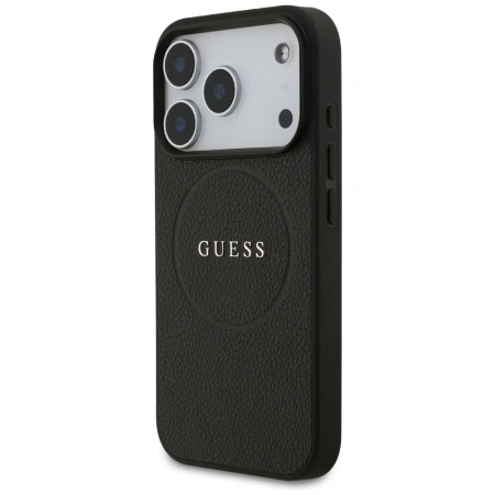 GUESS ETUI GRAINED RING MAGSAFE DO IPHONE 17 PRO POKROWIEC MAGNETYCZNY