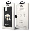 Karl Lagerfeld KLHCP14MSLKHBK iPhone 14 Plus 6,7" hardcase czarny/black Silicone Karl`s Head