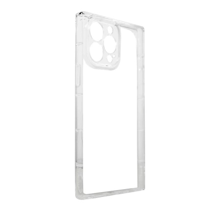HURTEL ETUI SQUARE CLEAR DO SAMSUNG GALAXY A12 5G ŻELOWY POKROWIEC OCHRONNY