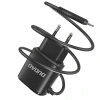 DUDAO ŁADOWARKA 2X USB Z WBUCONYM KABLEM DO LIGHTNING 12W DO TELEFONÓW