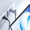 Przejściówka kątowa Wozinsky WPKF-01 USB-C - USB-C 40Gb/s 240W 8K OTG - szara