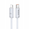 MCDODO KABEL USB-C LIGHTNING SZYBKIE ŁADOWANIE USB TYP C 36W 1M LED BIAŁY