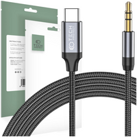 TECH-PROTECT KABEL USB-C DO AUX MINI JACK 3.5MM DO TABLETÓW SŁUCHAWEK 100CM