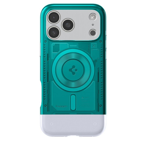 Spigen Classic C1 MagSafe, bondi blue - iPhone 17 Pro