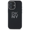 DKNY ETUI HARDCASE LIQUID SILICONE DO IPHONE 16 6.1 Z LOGO WYSOKIEJ