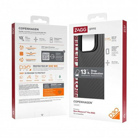 GEAR4 ETUI COPENHAGEN DO IPHONE 14 PRO MAX 6,7 Z ODPORNOŚCIĄ NA USZKODZENIA