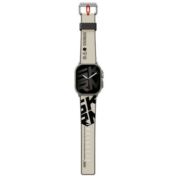 Skinarma pasek Spunk Apple Watch Ultra   49mm kość słoniowa/ivory