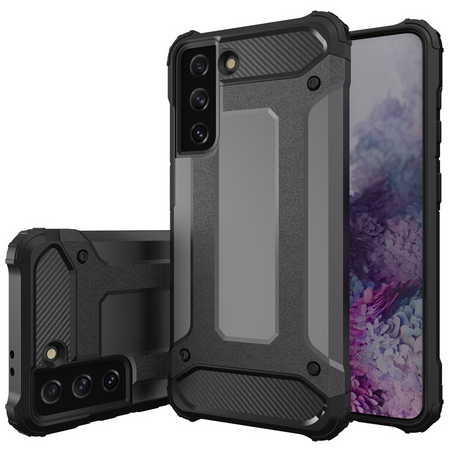 Hybrid Armor etui do Samsung Galaxy S23 Ultra pancerny hybrydowy pokrowiec czarne