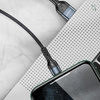 USAMS KABEL DO LIGHTNING 1M DO IPHONE 2A PLECIONY Z LED Z SZYBKIM