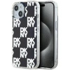 DKNY POKROWIEC HARDCASE IML CHECKERED MONO PATTERN DO IPHONE 15 14 13 6.1