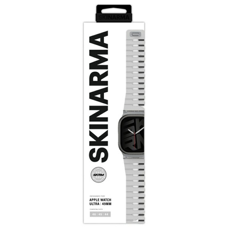 Pasek Skinarma Gemini do Apple Watch     49/46/45/44 mm kredowy