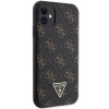 Etui Guess 4G Triangle Metal Logo na iPhone 11 / XR - czarne
