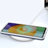 HURTEL CLEAR 3IN1 ETUI DO SAMSUNG GALAXY A73 Z RAMKĄ I ŻELOWYM POKROWCEM