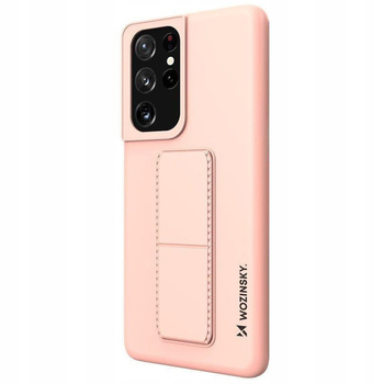 WOZINSKY ETUI SILIKONOWE DO SAMSUNG GALAXY S21 ULTRA 5G OCHRONA PODSTAWKA