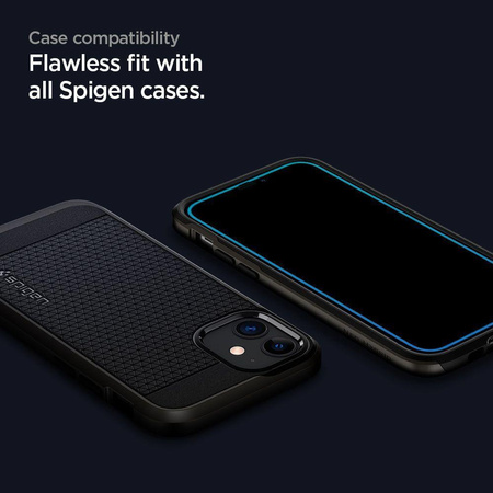 SZKŁO HARTOWANE SPIGEN ALM GLASS FC GALAXY A52 / A52S BLACK