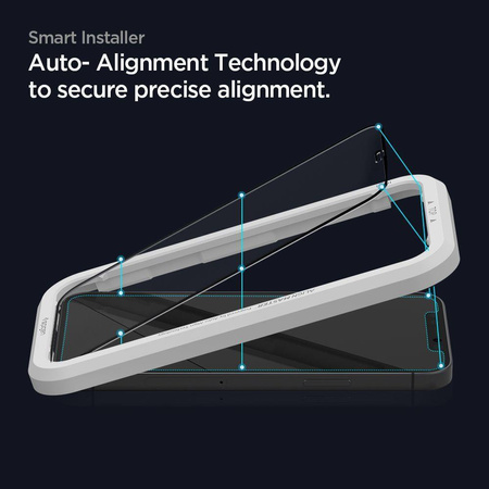 SZKŁO HARTOWANE SPIGEN ALM GLASS FC GALAXY A52 / A52S BLACK