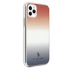 Etui U.S. Polo Assn. Gradient Pattern Collection na iPhone 11 Pro Max - czerwono-niebieskie