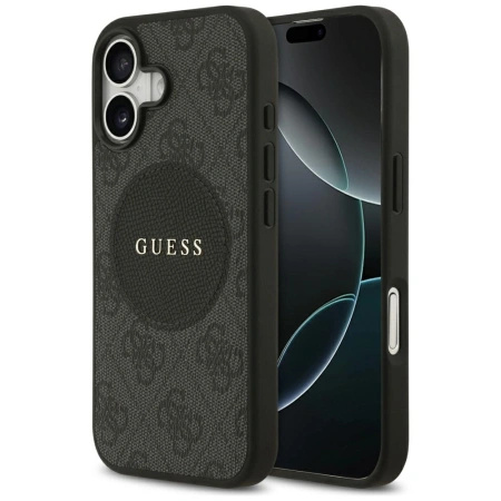 GUESS ETUI 4G CIRCLE CLASSIC LOGO DO IPHONE 17 MAGSAFE POKROWIEC LUXURY