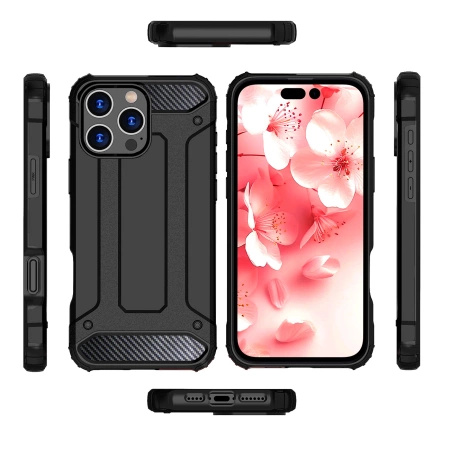 HURTEL ETUI HYBRID ARMOR PANCERNE DO IPHONE 16 PRO MAX FULL OCHRONA APARATU