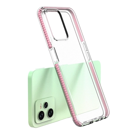 HURTEL ETUI POKROWIEC SILIKONOWY DO REALME C35 Z RAMKĄ ODPORNE NA ZDERZENIA