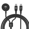 DUDAO ŁADOWARKA INDUKCYJNA 2 W 1 DO APPLE WATCH 7 8 9 PD60W USB-C SZYBKOŚĆ