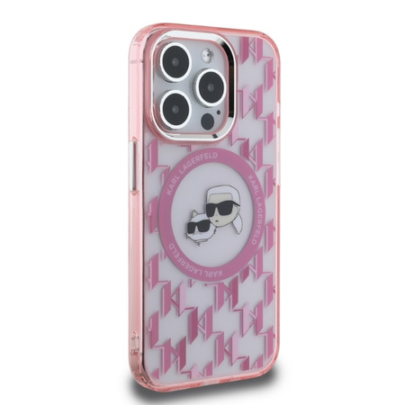 KARL LAGERFELD CASE HARDCASE DO IPHONE 15 PRO MAX 6.7 DO MAGSAFE MONOGRAM