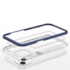 HURTEL ETUI 3IN1 DO IPHONE 13 MINI POKROWIEC ŻELOWY Z RAMKĄ PRZEŹROCZYSTY