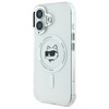 KARL LAGERFELD CASE DO IPHONE 16 6.1 DO MAGSAFE HARDCASE METAL CHOUPETTE