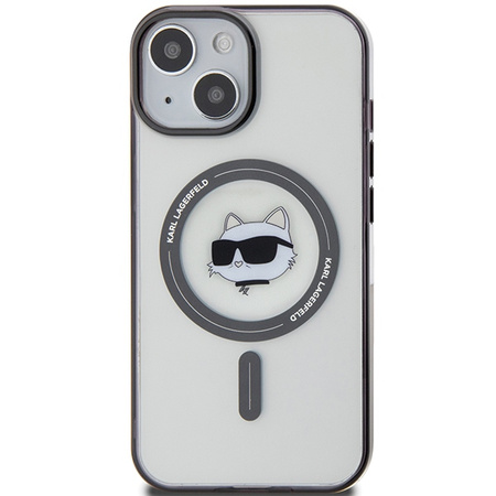 KARL LAGERFELD CASE HARDCASE DO IPHONE 15 14 13 6.1 CHOUPETTE HEAD