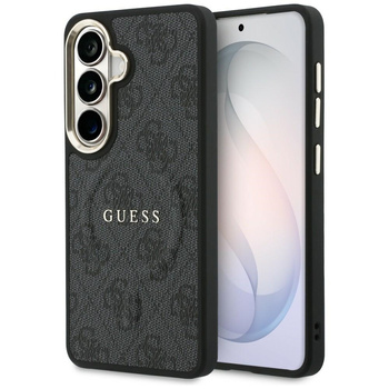 Etui Guess 4G Embossed Ring MagSafe do   Samsung Galaxy S26 czarny