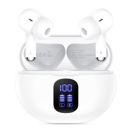 TECH-PROTECT ULTRABOOST TWS EARPHONE PRO G2 WHITE