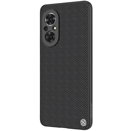 Nillkin Textured Case wytrzymałe wzmocnione etui z żelową ramką i nylonem na tyle Honor 50 SE czarny