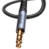 Joyroom kabel audio stereo AUX 3.5 mm mini jack 1.2m czarny (SY-A08)