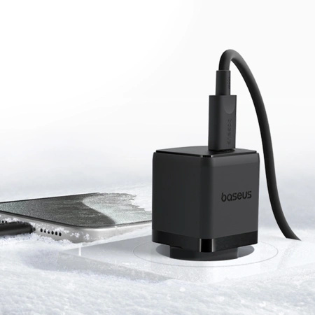 BASEUS ŁADOWARKA SIECIOWA PALM 30W USB-C DO TELEFONÓW TABLETÓW Z SZYBKIM