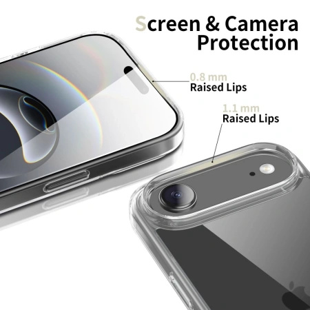 TECH-PROTECT ETUI FLEXAIR HYBRID DO IPHONE 17 AIR OCHRONA PRZEZROCZYSTE