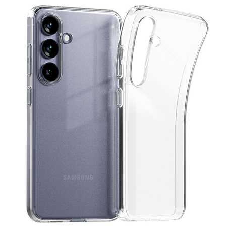 MERCURY ETUI JELLY CLEAR DO SAMSUNG GALAXY S25 Z OCHRONĄ PRZED ZARYSIENIAMI