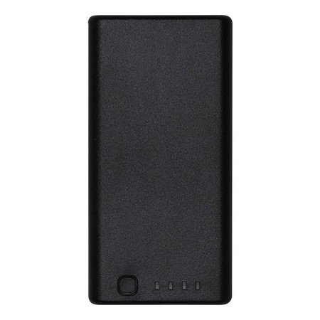 Joyroom powerbank 10000mAh Jelly Series 22.5W z wbudowanym kablem USB C fioletowy (JR-L002)