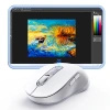 Mysz bezprzewodowa Baseus F02 ergonomiczna USB 2.4GHz - biała