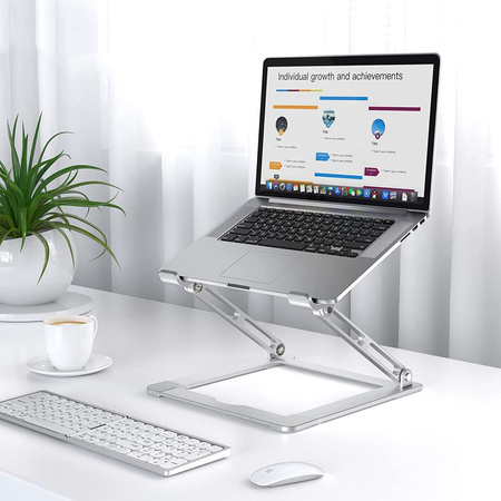 TECH-PROTECT ULS400 PRODESK UNIVERSAL LAPTOP STAND GREY