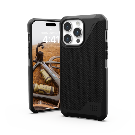 UAG Metropolis LT Magsafe - obudowa ochronna do iPhone 15 Pro Max (kevlar black)